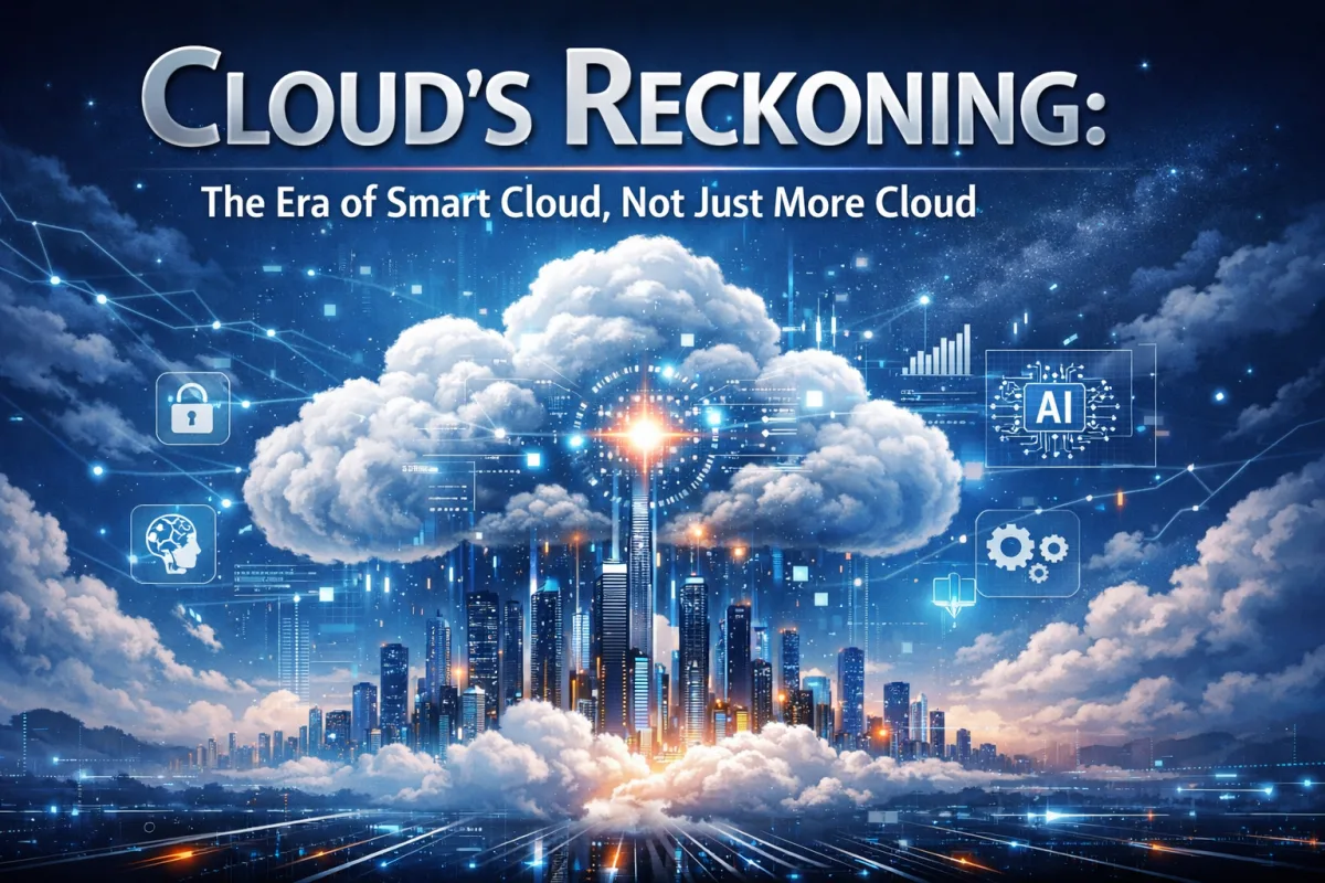 Cloud's Reckoning: The Era of Smart Cloud, Not Just More Cloud