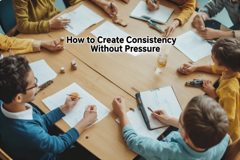How to Create Consistency Without Pressure