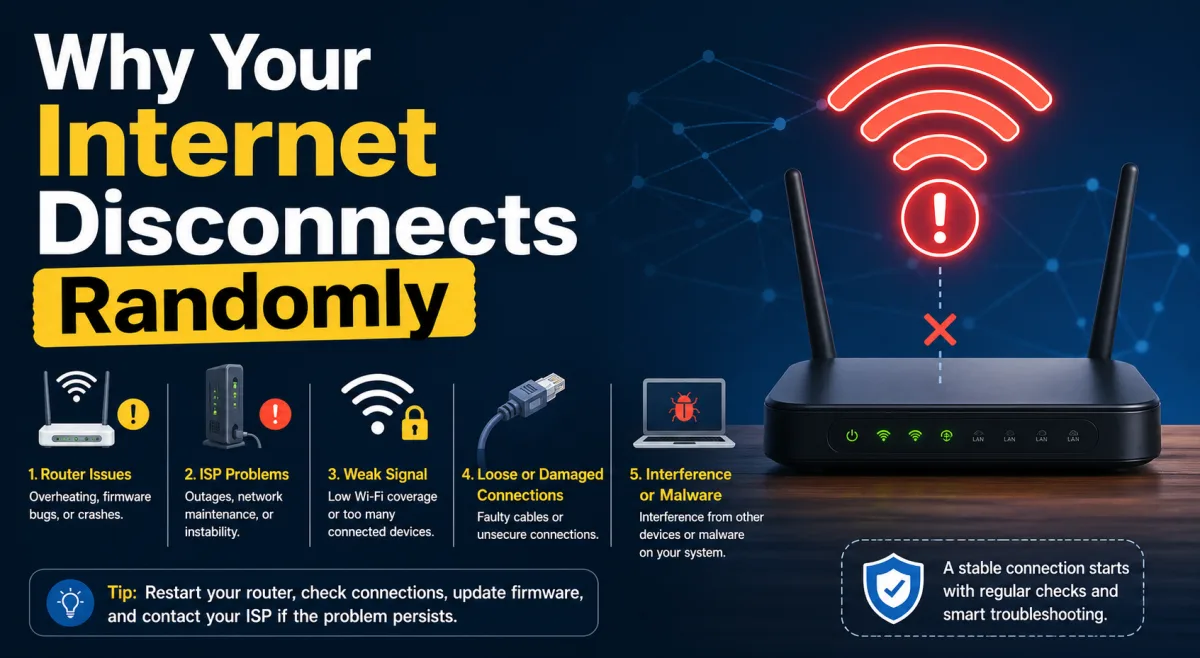 Why Your Internet Disconnects Randomly