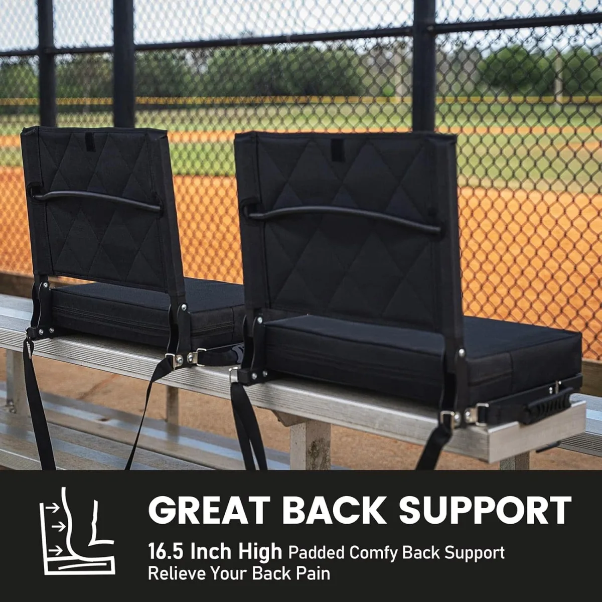 Sheenive Bleacher Seat Review: Comfort & Compromises for Game Day