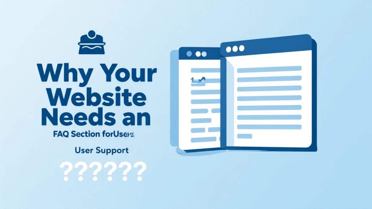 Why Your Website Needs an FAQ Section for Users