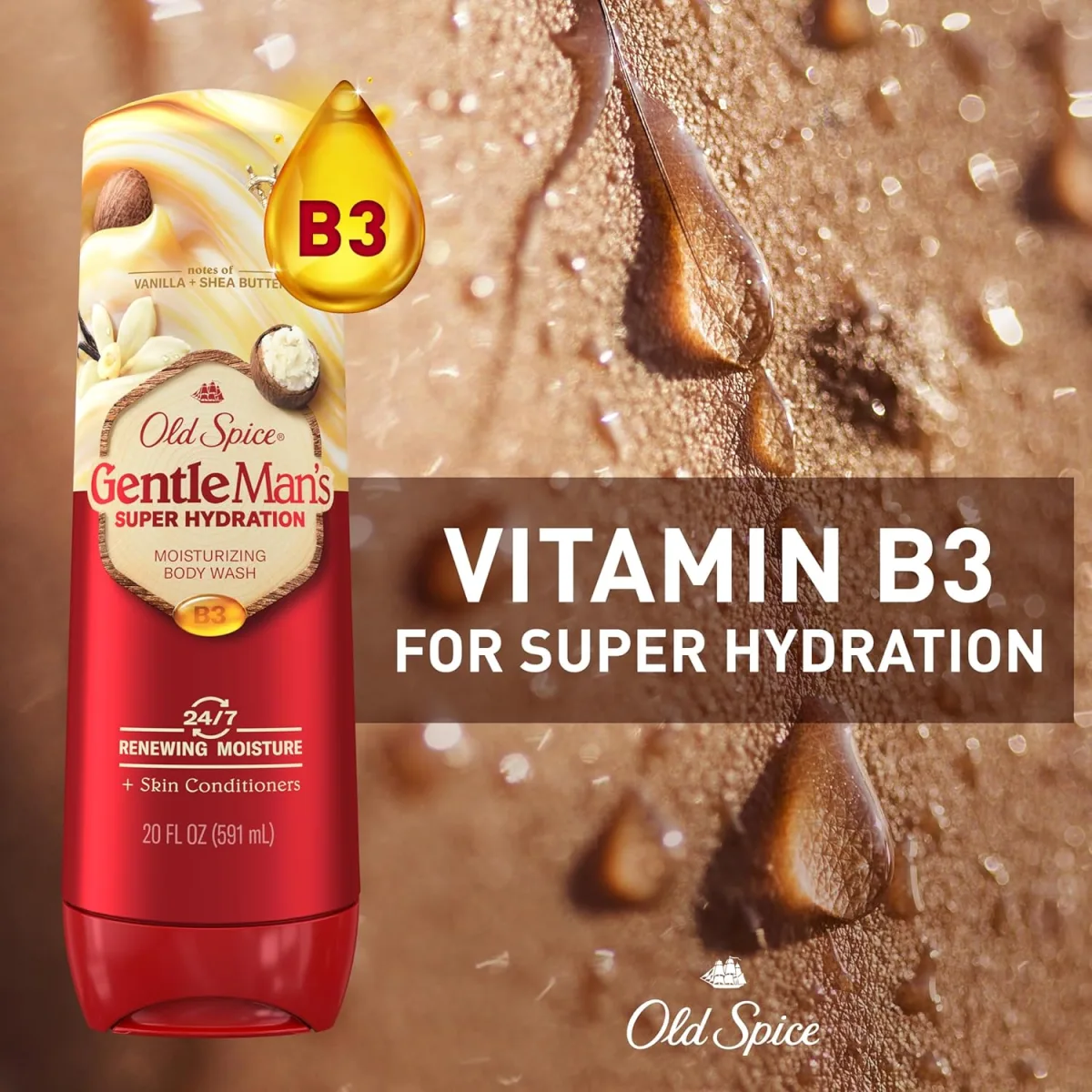 Old Spice Gentleman's Super Hydration Body Wash Review: A Deep Dive