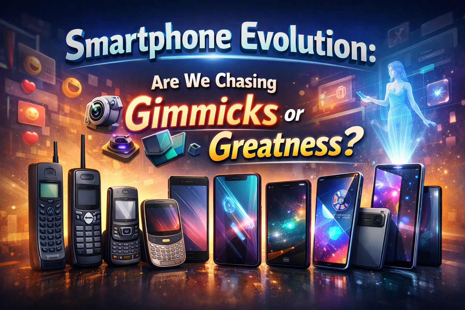 Smartphone Evolution: Are We Chasing Gimmicks or Greatness?