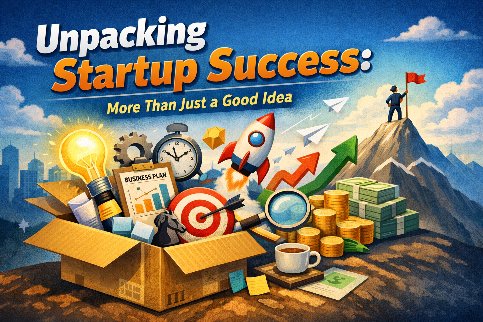 Unpacking Startup Success: More Than Just a Good Idea