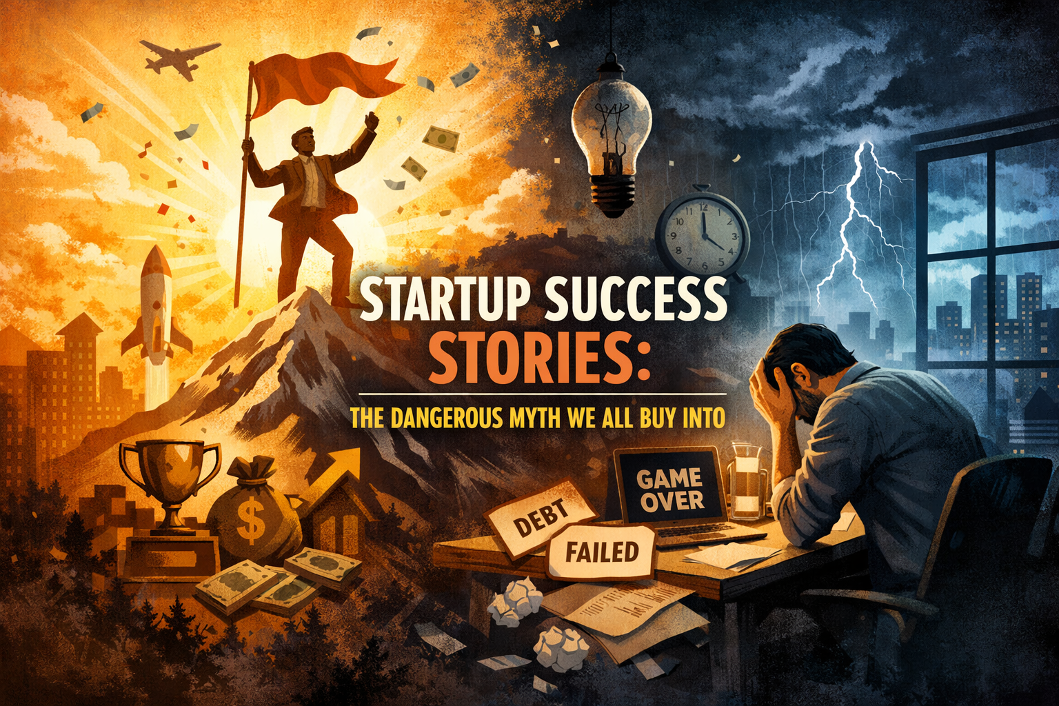 Startup Success Stories: The Dangerous Myth We All Buy Into