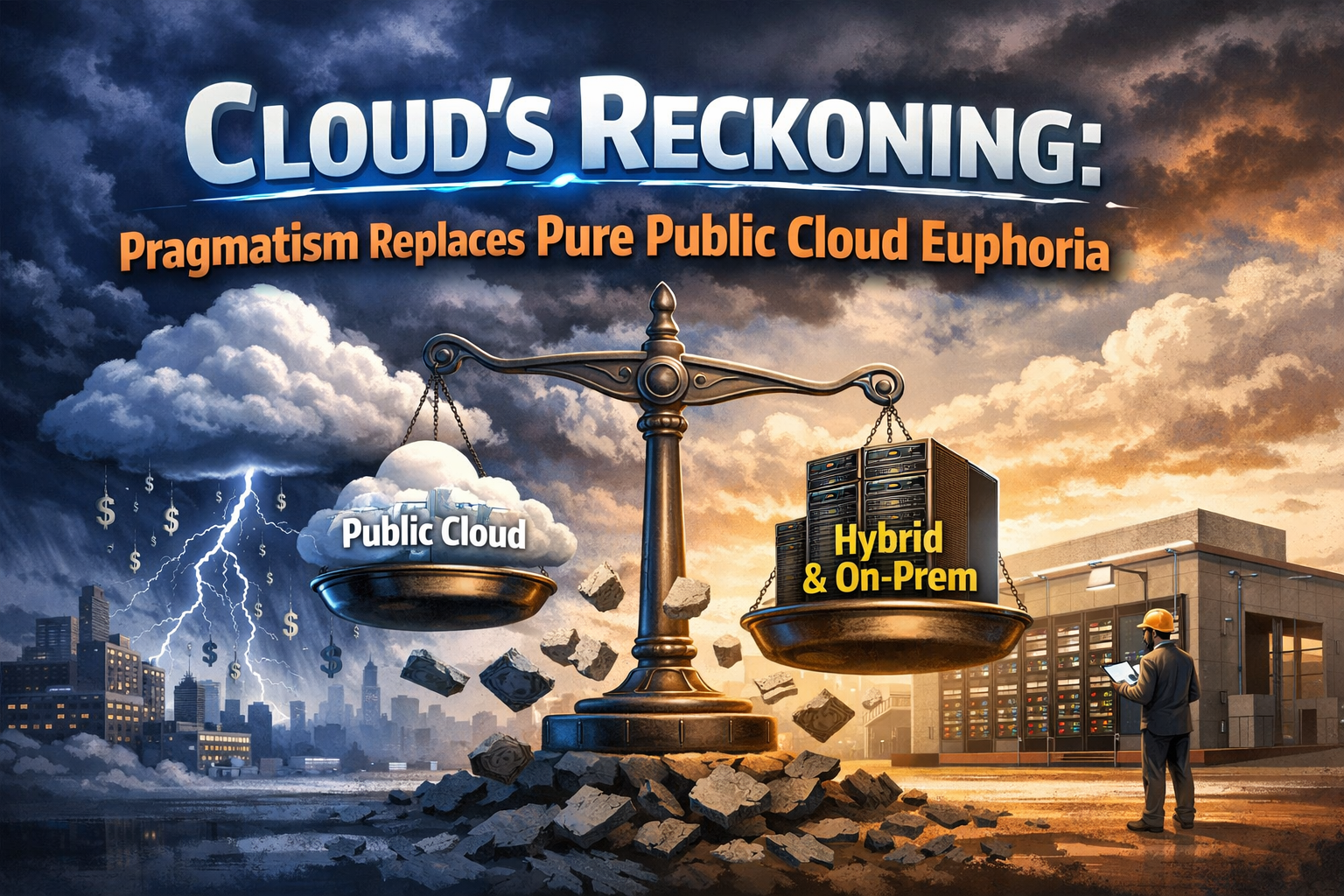 Cloud's Reckoning: Pragmatism Replaces Pure Public Cloud Euphoria