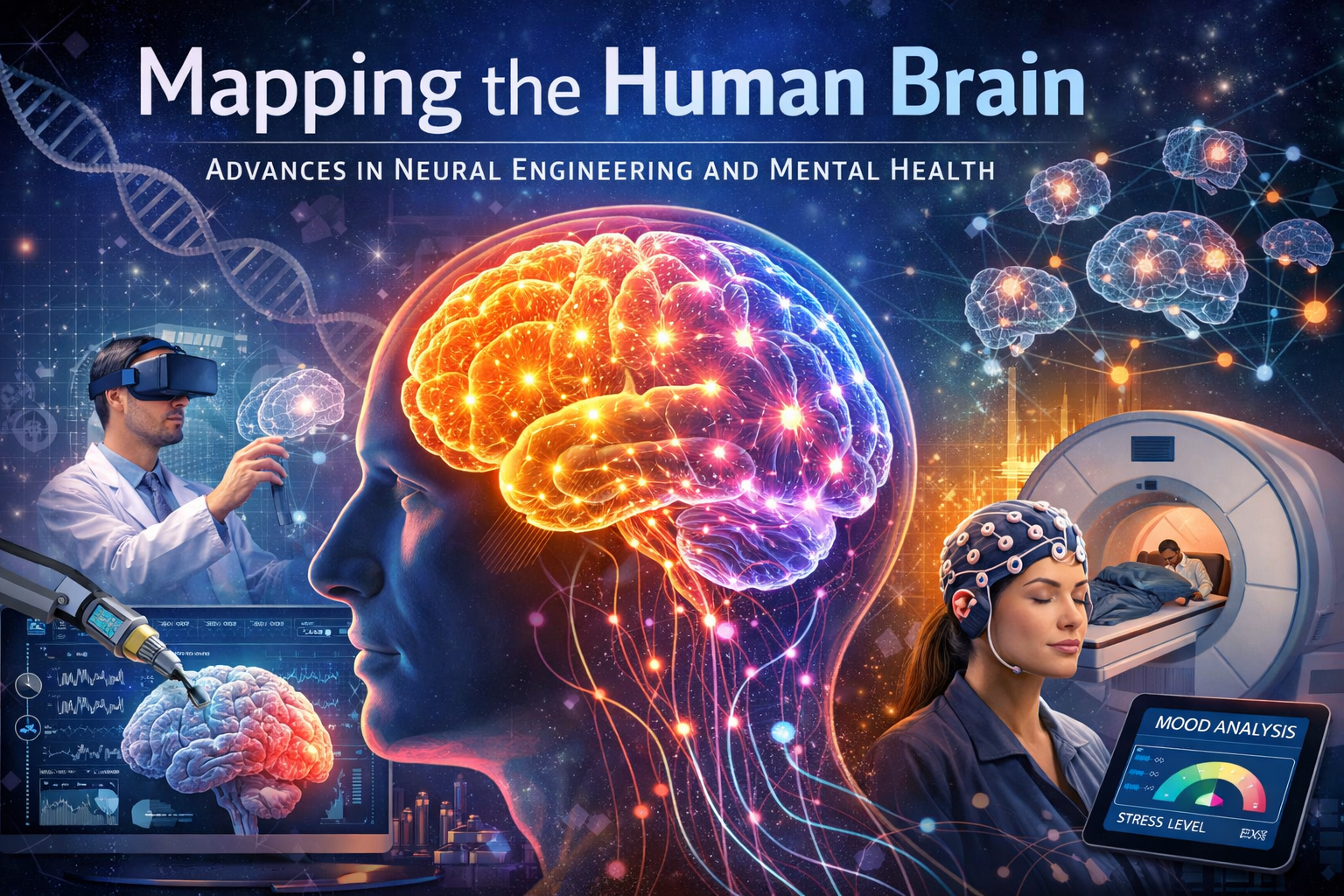 Mapping the Human Brain: Advances in Neural Engineering and Mental Health