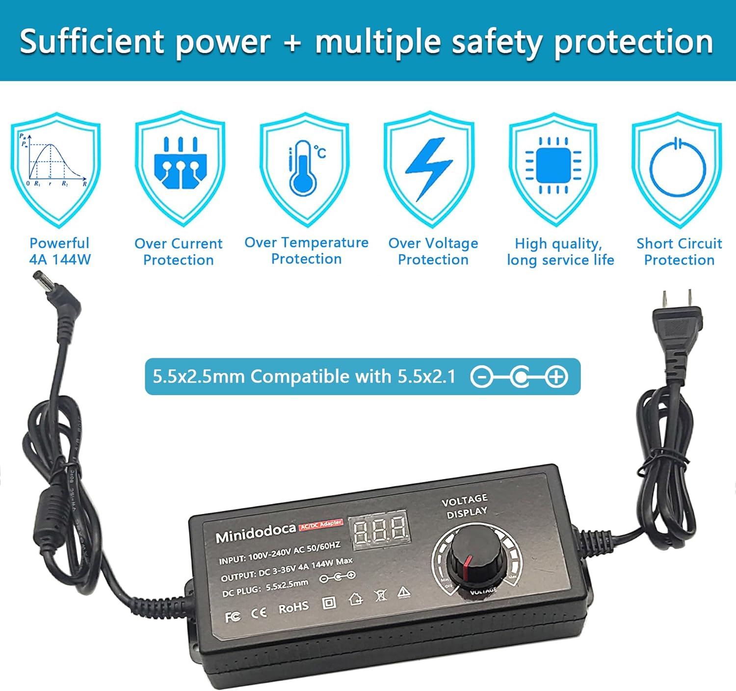 I Tested the Minidodoca Universal Power Adapter (Honest Review)