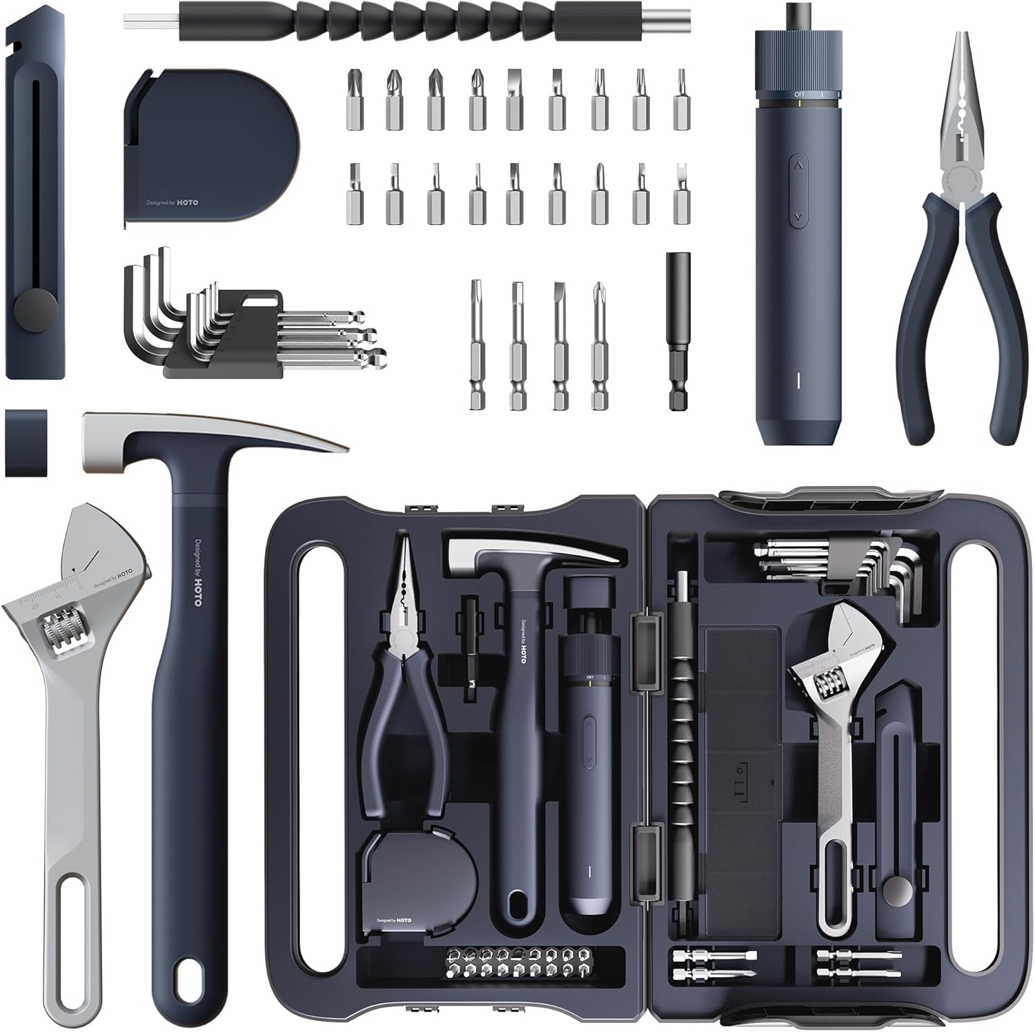 HOTO 40-Piece Tool Kit Review: Smart Screwdriver & Essentials