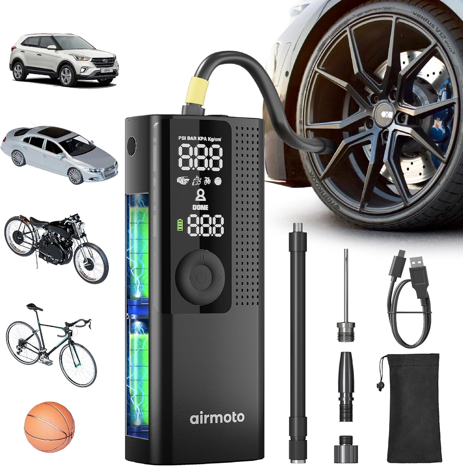 Airmoto Tire Inflator Review: Small But Mighty, with Caveats