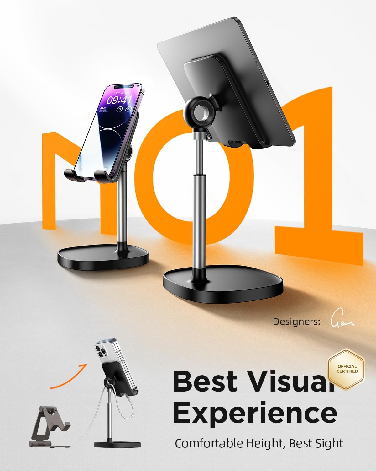 LISEN Adjustable Phone Stand: My Honest Desk Companion Review