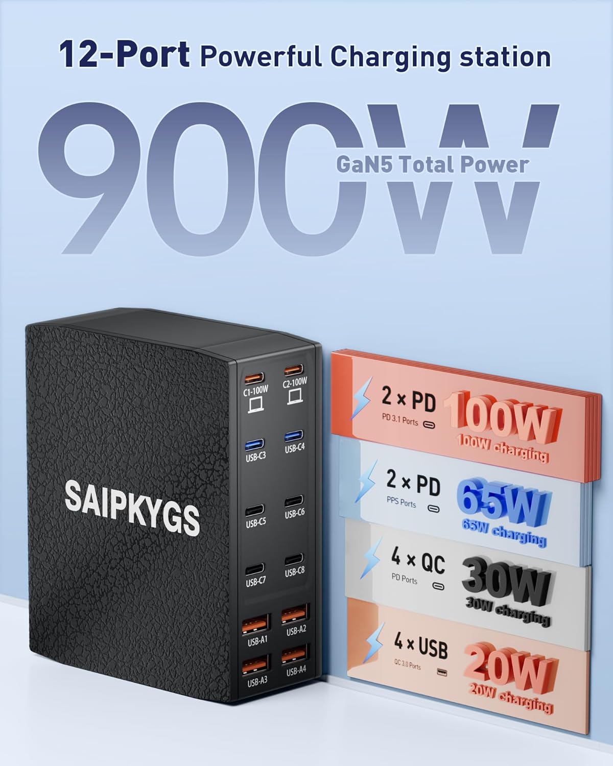 This 12-Port Charging Station Cleared My Tech Clutter