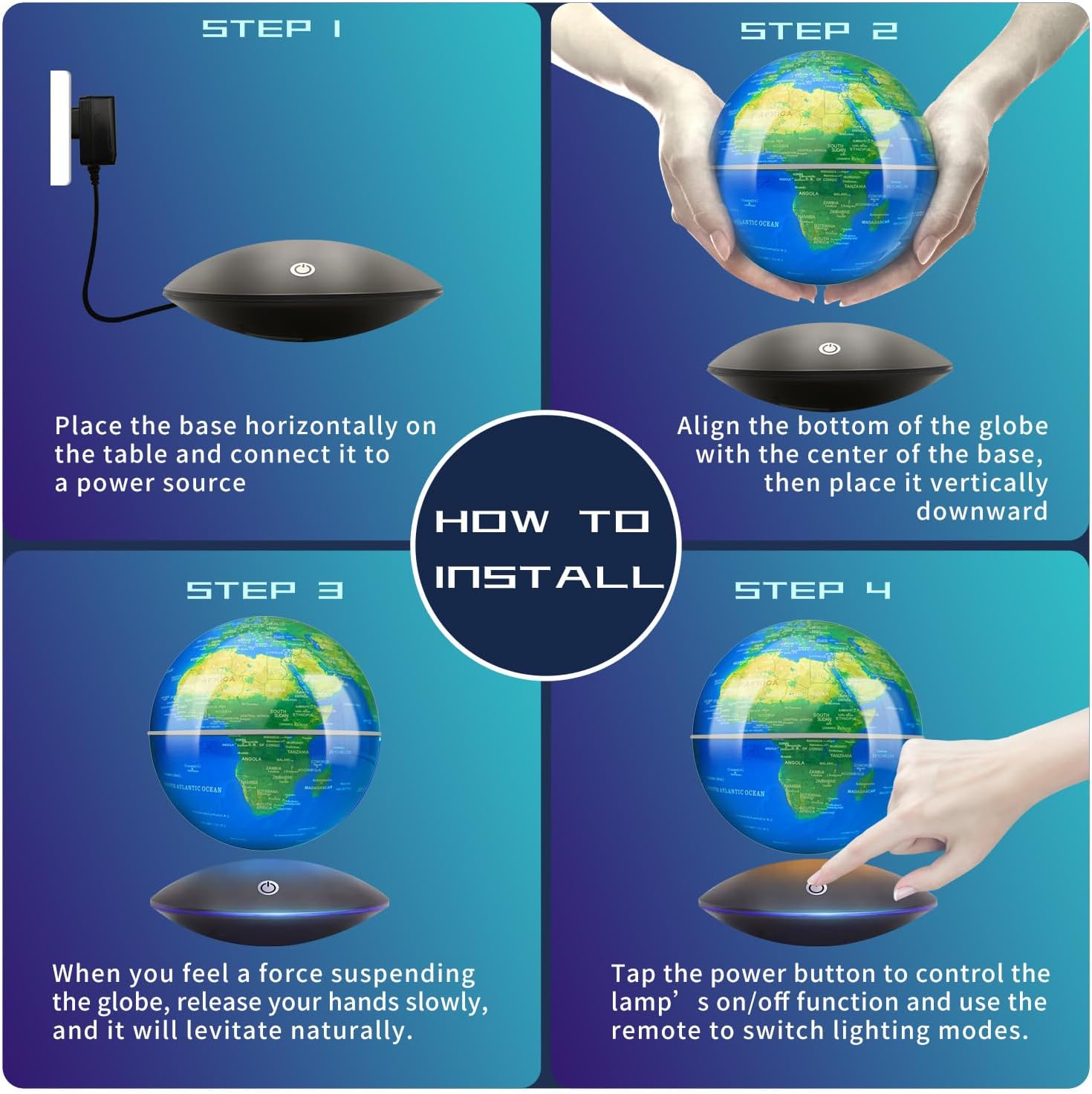 Poojaed Levitating Plant Pot: A Mesmerizing Desk Gadget