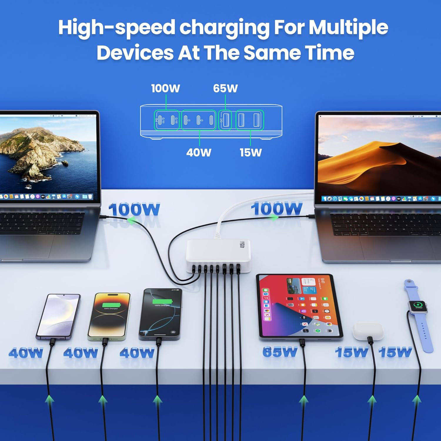 This 8-Port Charger Station Decluttered My Life (Mostly!)
