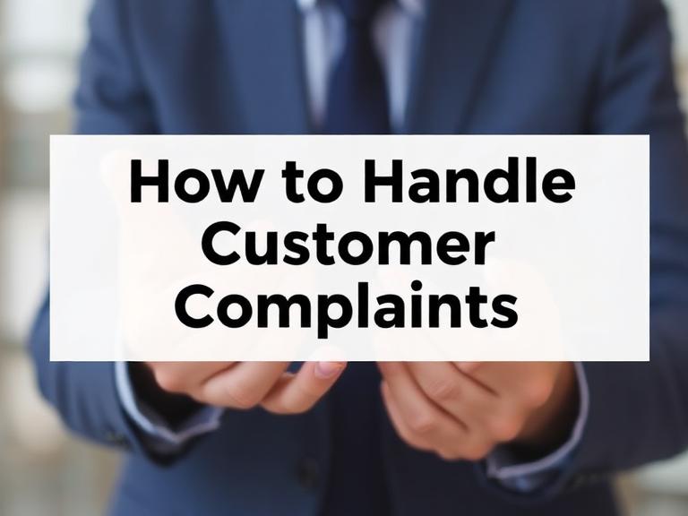 How to Handle Customer Complaints