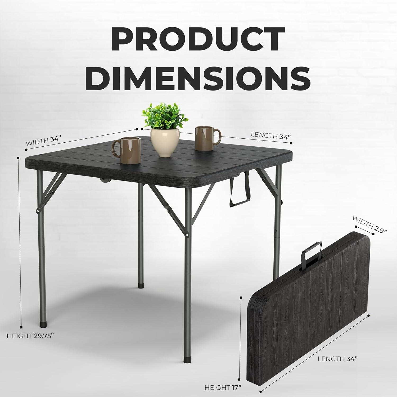 Our Modern Space 34" Foldable Table: A Real-World Review