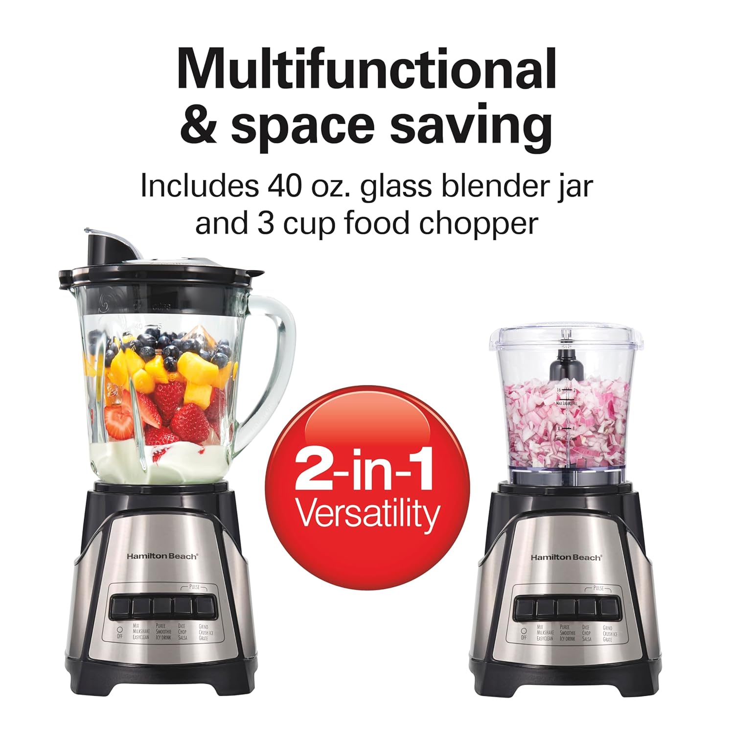 Hamilton Beach Power Elite: Budget Blender with a Chopper Twist